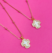 Load image into Gallery viewer, The &quot;Meg&quot; Cross Necklace
